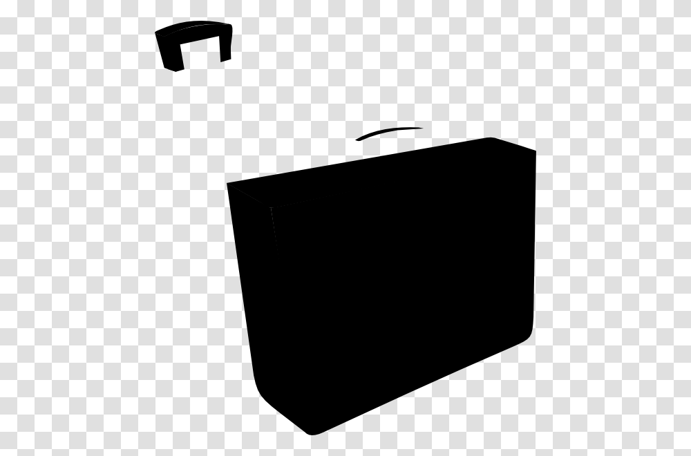 Black Briefcase Svg Clip Arts Monochrome, Adapter, Stencil, Plug, Cowbell Transparent Png