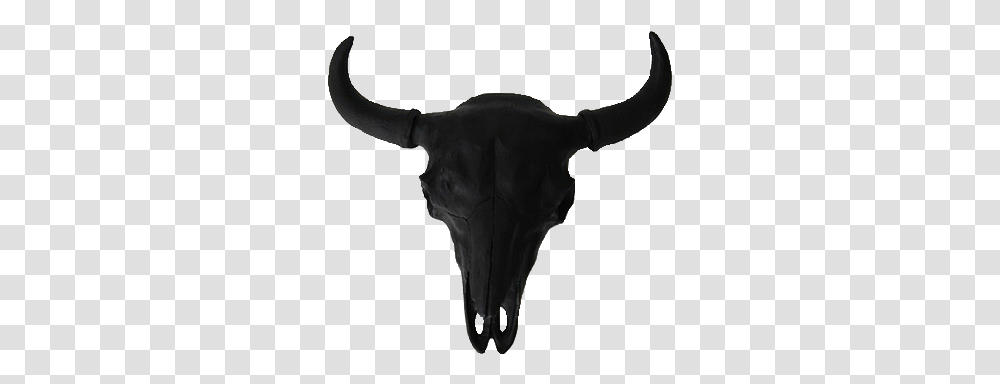 Black Bull Background, Mammal, Animal, Longhorn, Cattle Transparent Png