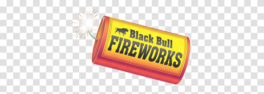 Black Bull Fireworks Locations In Southeast Wisconsin Dynamite, Text, Bomb, Weapon, Weaponry Transparent Png