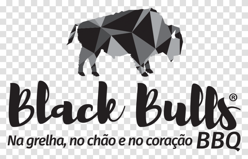 Black Bulls Bbq Livestock, Mammal, Animal, Urban, Poster Transparent Png