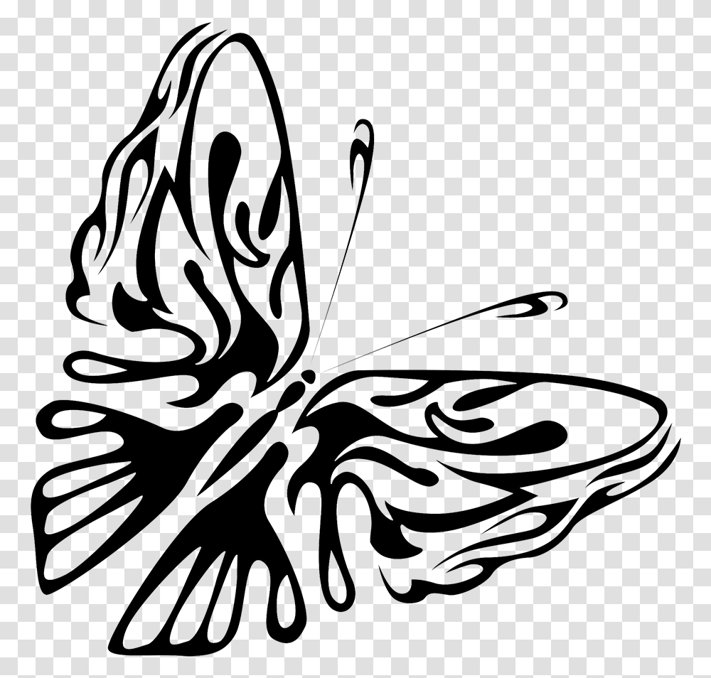 Black Butterfly Shape Butterfly Clipart, Collage, Poster, Advertisement, Spiral Transparent Png