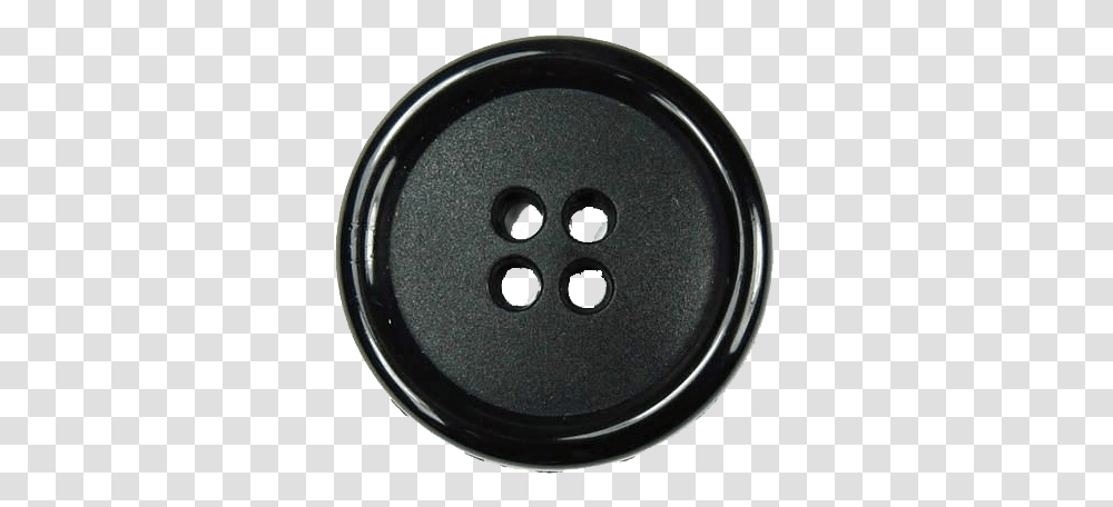 Black Button Goth Gothic Dark Fabric Cloth Accessory Horn Button With Metal Eyelet, Speaker, Electronics, Audio Speaker Transparent Png