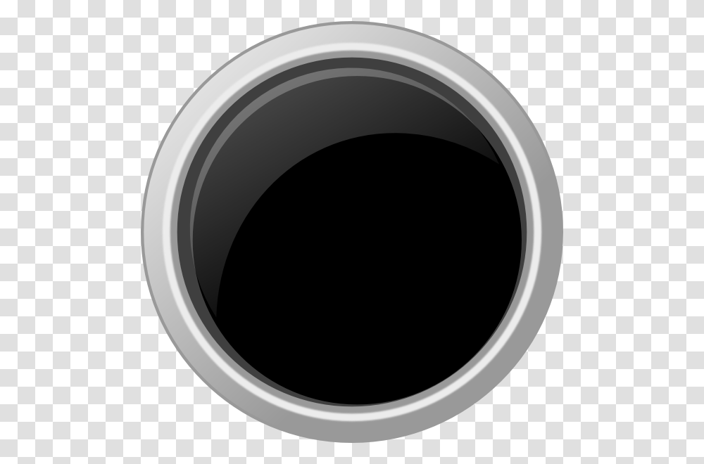 Black Button Hi, Icon, Hole, Cylinder, Bucket Transparent Png