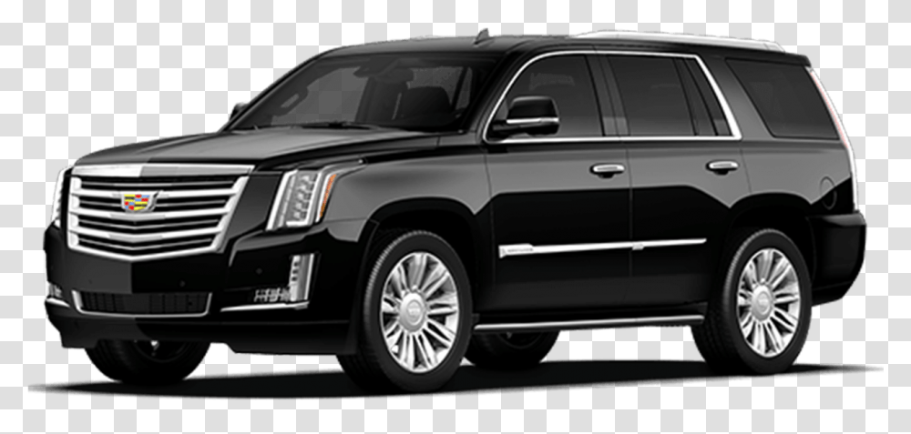 Black Cadillac Escalade Suv, Car, Vehicle, Transportation, Automobile Transparent Png