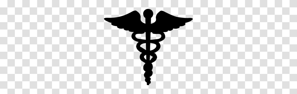 Black Caduceus Clip Art, Gray, World Of Warcraft Transparent Png