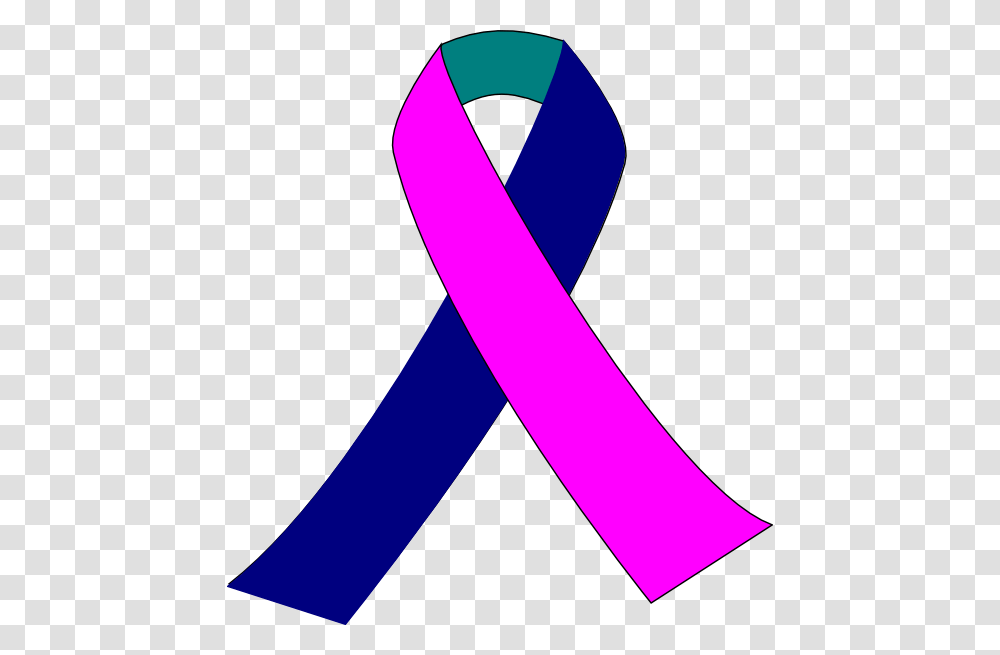 Black Cancer Ribbon Clip Art Free Image, Sash, Purple Transparent Png