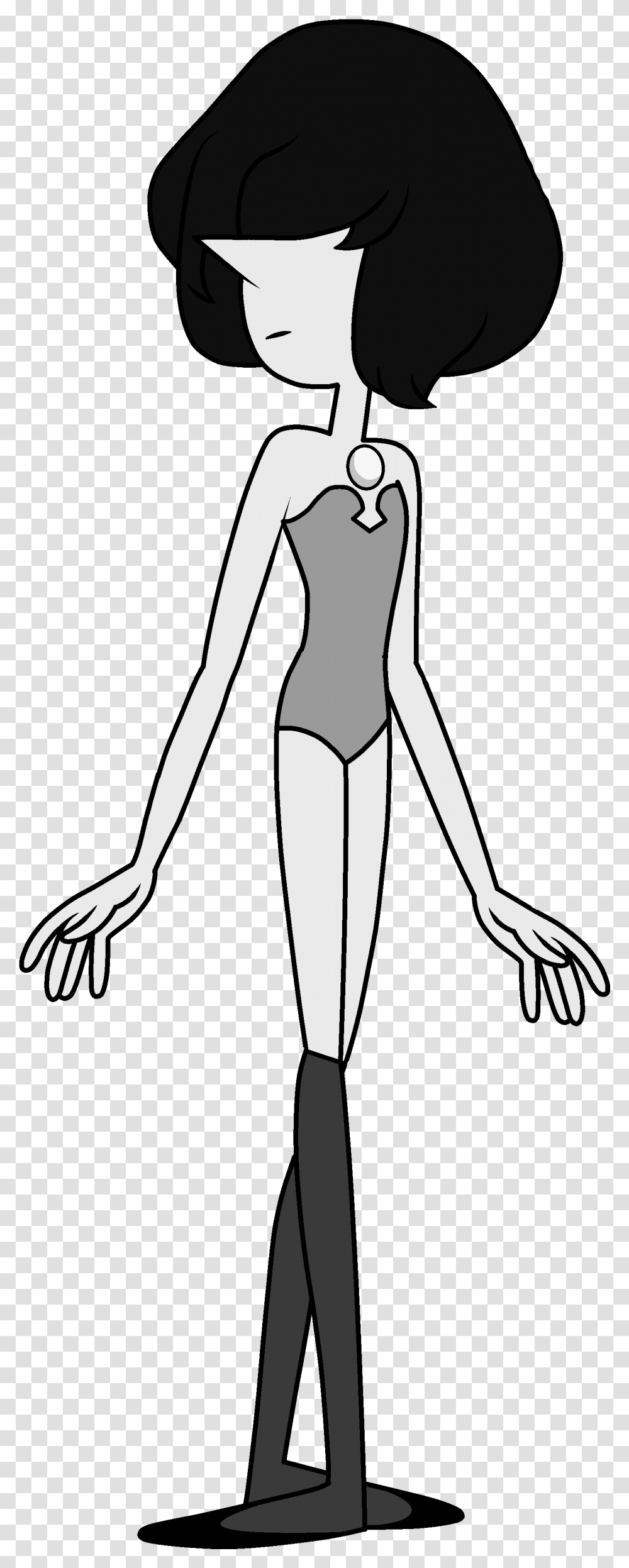 Black Cartoon Legs Black Diamond Steven Universe Pearl, Person, Alien, Leisure Activities, Sleeve Transparent Png