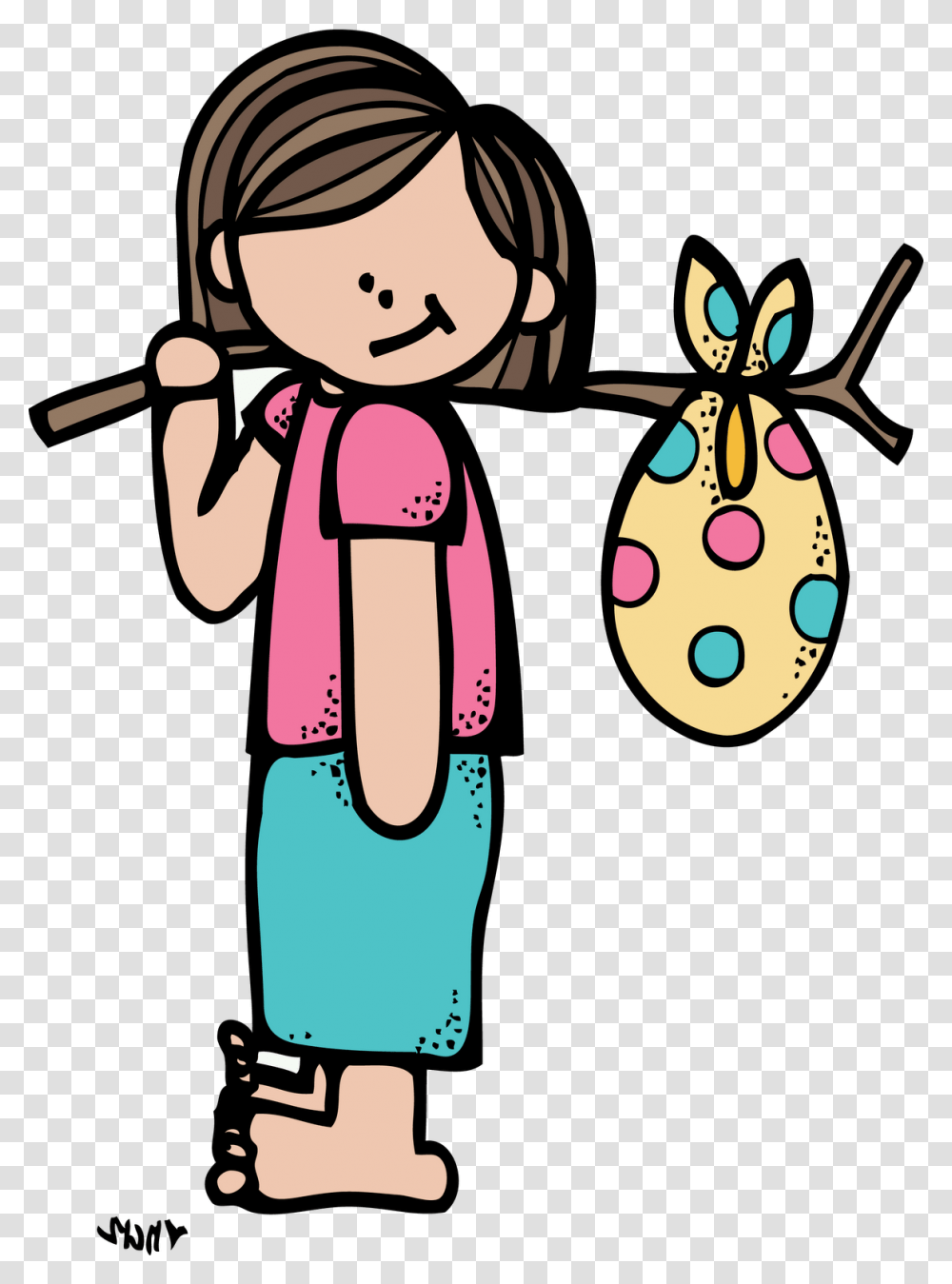Black Cartoon Lighthouse, Egg, Food, Easter Egg, Girl Transparent Png