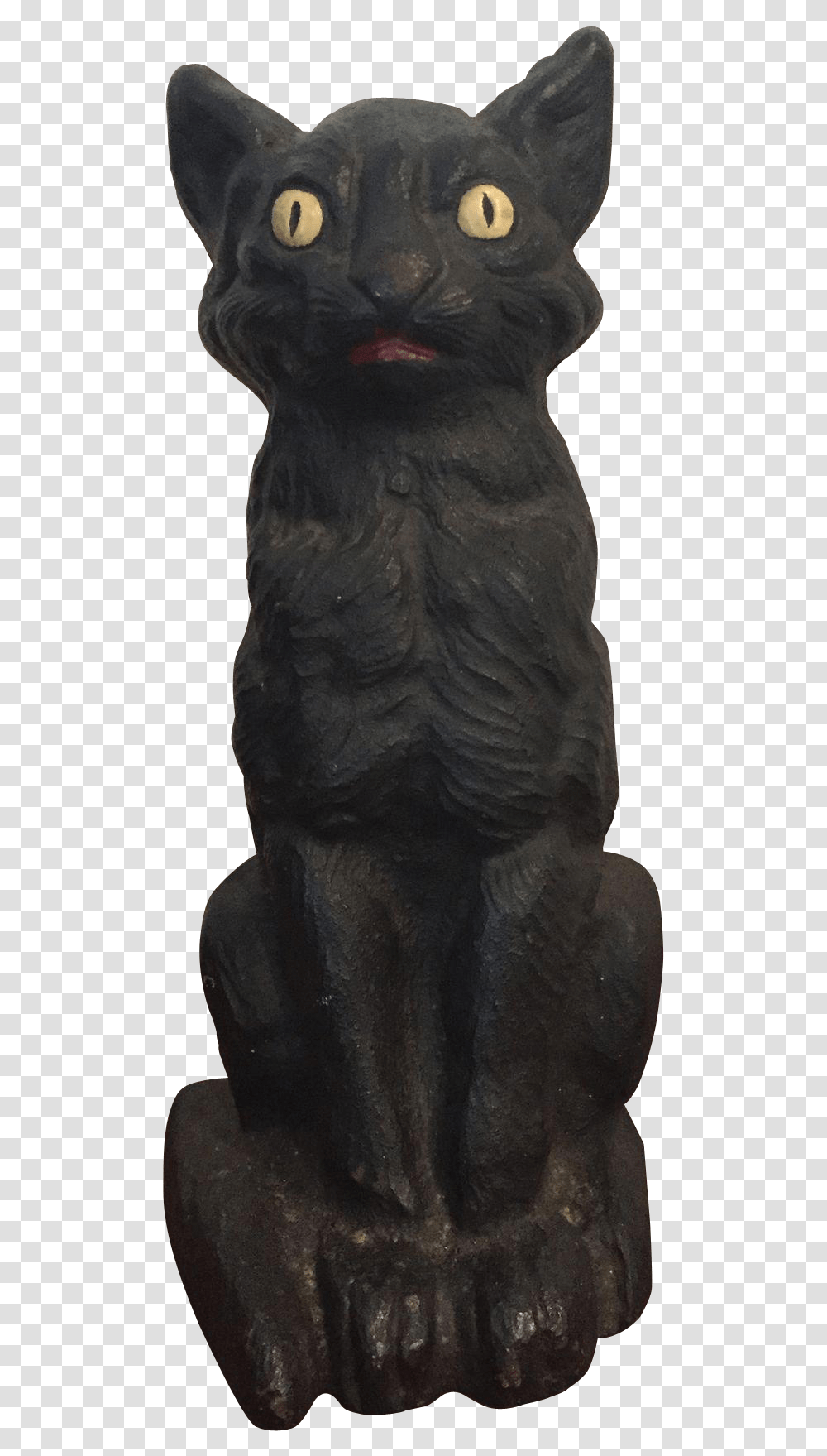Black Cat, Archaeology, Figurine, Sculpture Transparent Png