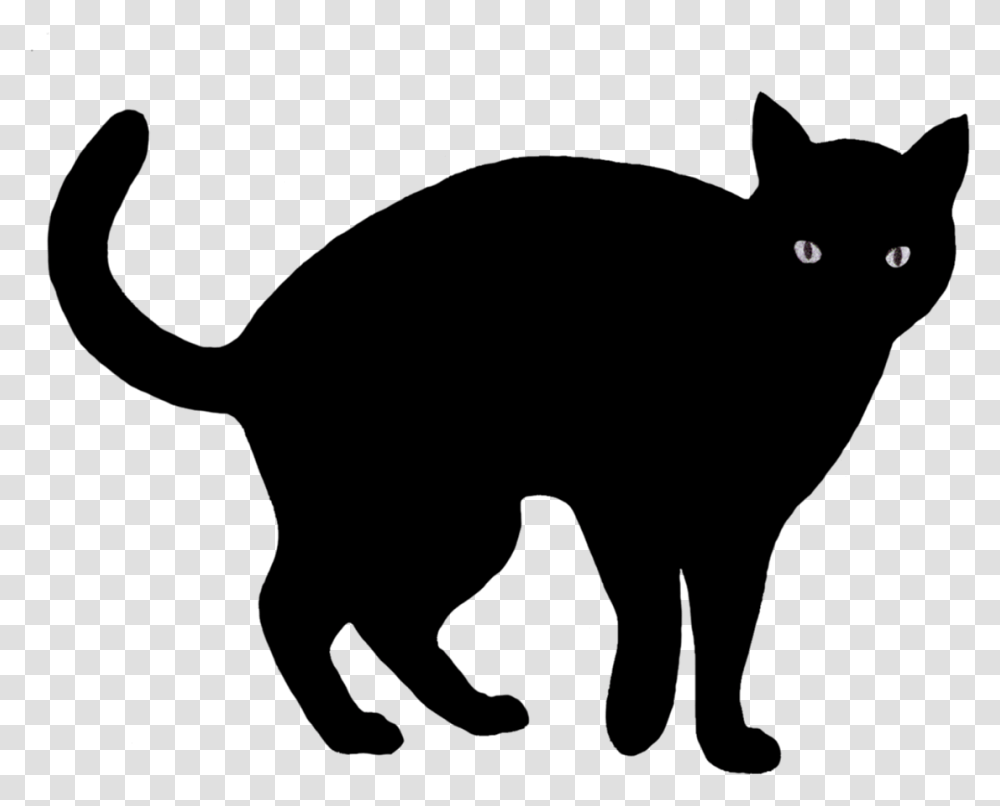 Black Cat Clipart 4 Left Printable Black Cat Halloween, Outdoors, Nature, Astronomy, Outer Space Transparent Png