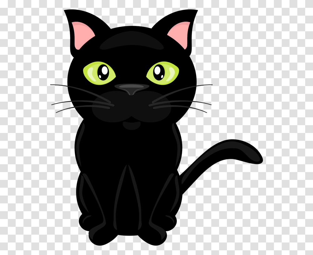 Black Cat Clipart Background, Pet, Mammal, Animal, Egyptian Cat Transparent Png