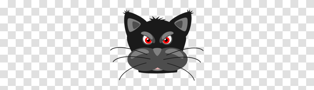 Black Cat Clipart Mad, Pet, Mammal, Animal Transparent Png