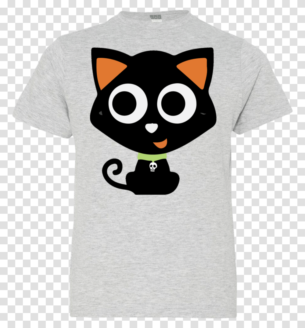 Black Cat, Apparel, T-Shirt Transparent Png