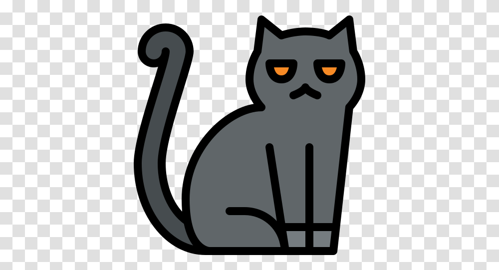 Black Cat Dot, Stencil, Pet, Animal, Mammal Transparent Png