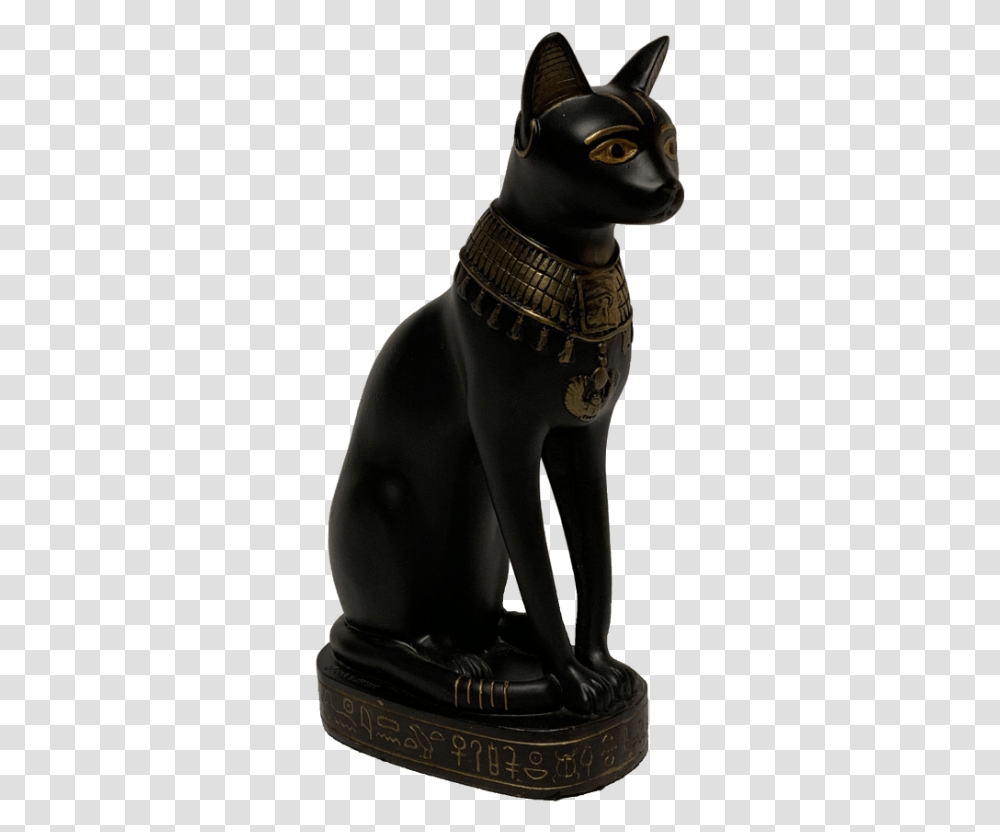 Black Cat, Egyptian Cat, Pet, Mammal, Animal Transparent Png