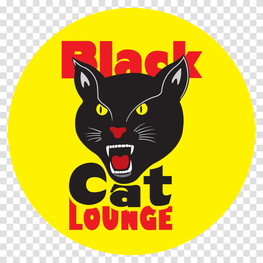 Black Cat Fireworks, Label, Sticker, Logo Transparent Png
