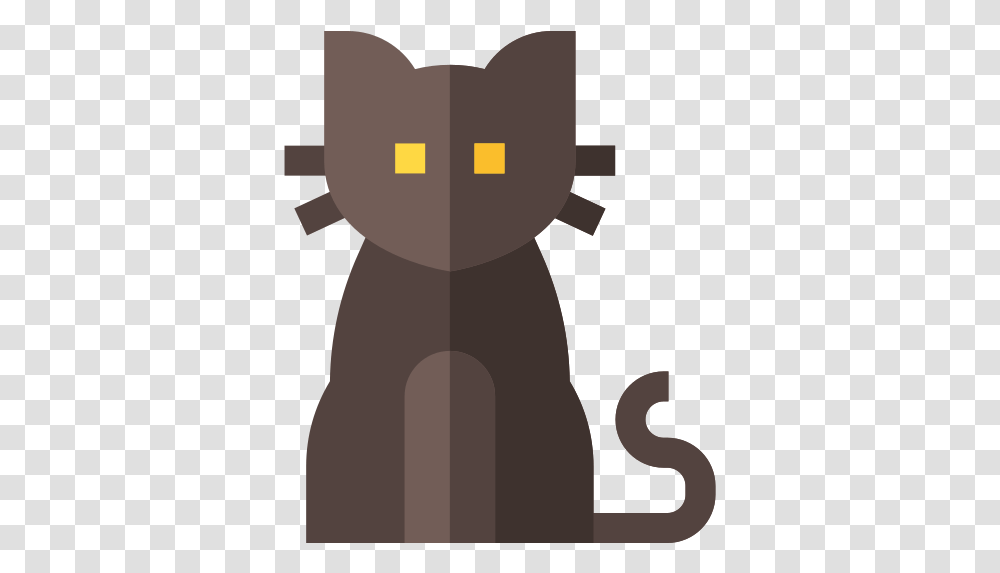 Black Cat Free Animals Icons Soft, Mammal, Pet, Silhouette, Face Transparent Png