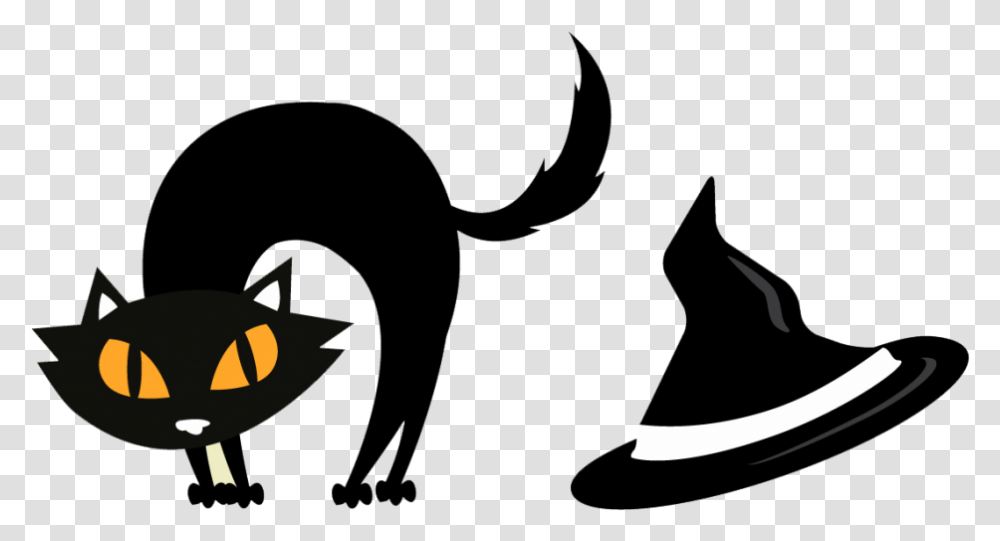 Black Cat Halloween Vector, Animal, Pet, Mammal Transparent Png