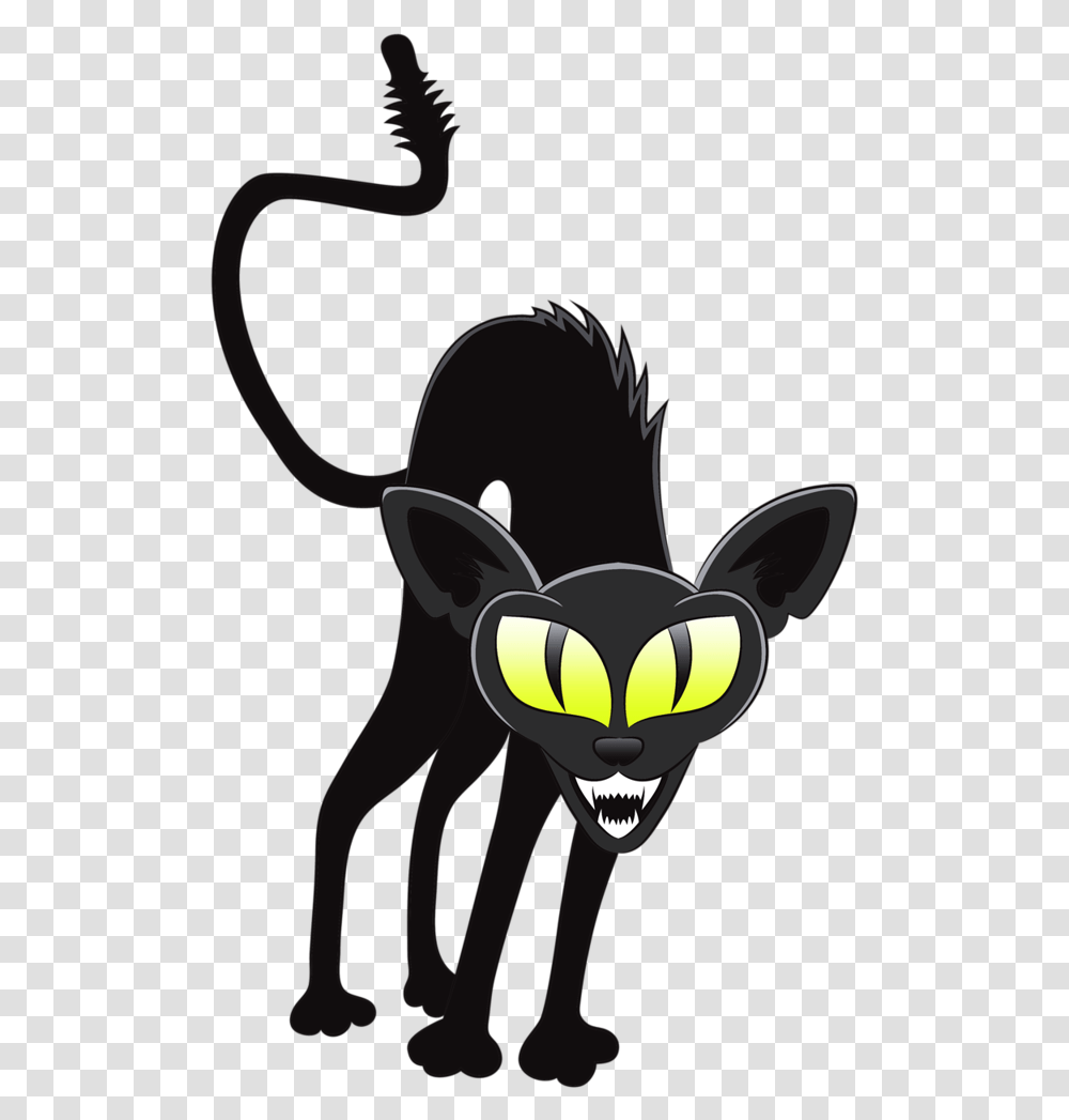 Black Cat Halloween Whiskers Witch Cat Halloween, Animal, Wasp, Bee, Insect Transparent Png