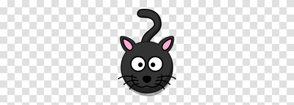 Black Cat Head And Shadow Clip Art, Mammal, Animal, Stencil Transparent Png