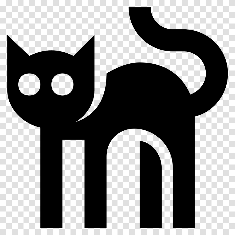 Black Cat Icon Angry Black Cat Icon, Gray, World Of Warcraft Transparent Png