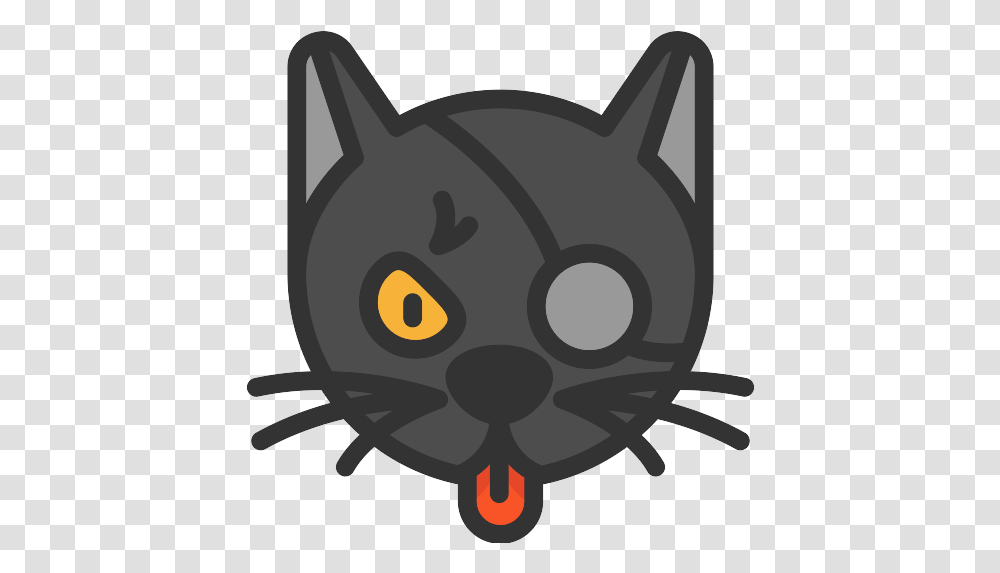 Black Cat Icon Repo Free Icons Black Cat, Animal, Mammal, Pet, Egyptian Cat Transparent Png