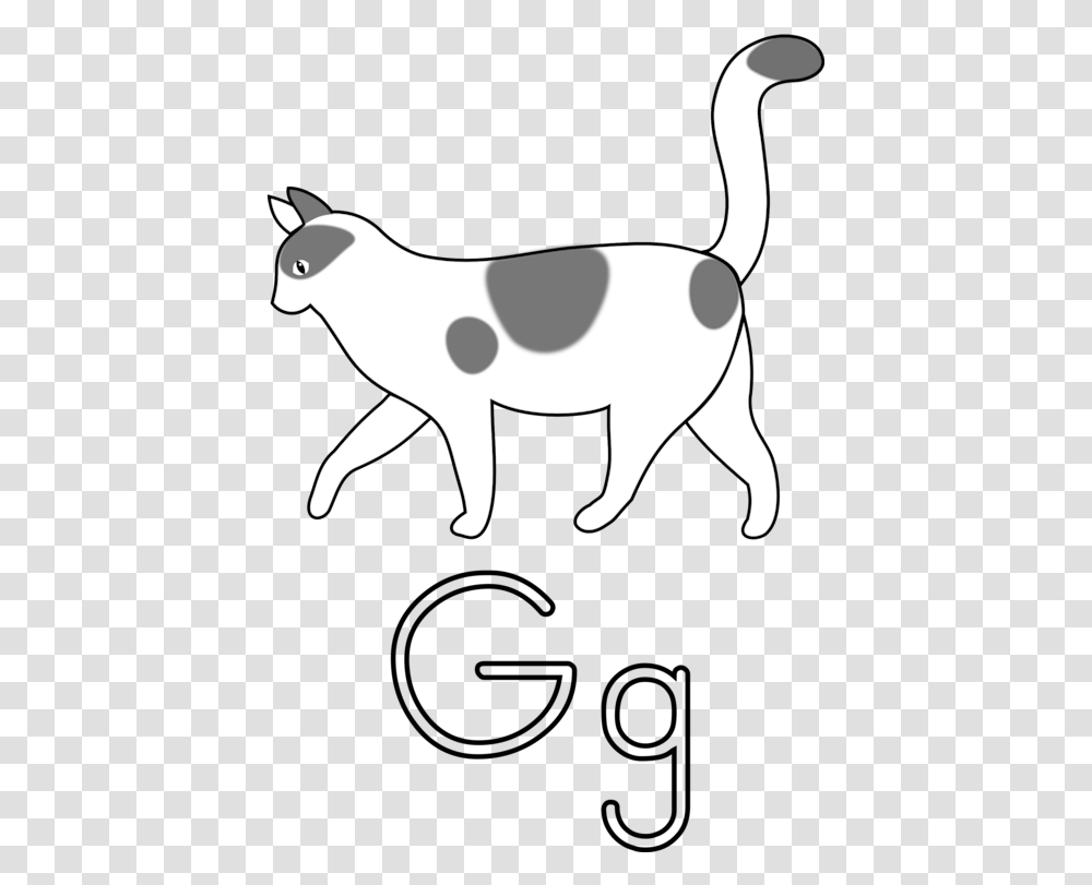 Black Cat Line Art Kitten Silhouette Cat Clip Art Black, Mammal, Animal, Stencil, Cow Transparent Png