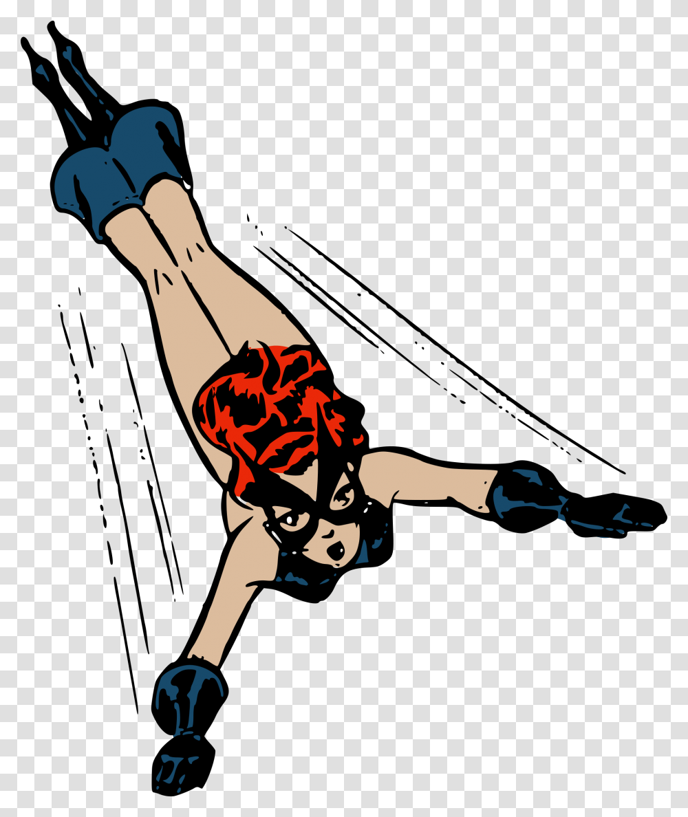 Black Cat, Person, Human, Leisure Activities, Bungee Transparent Png