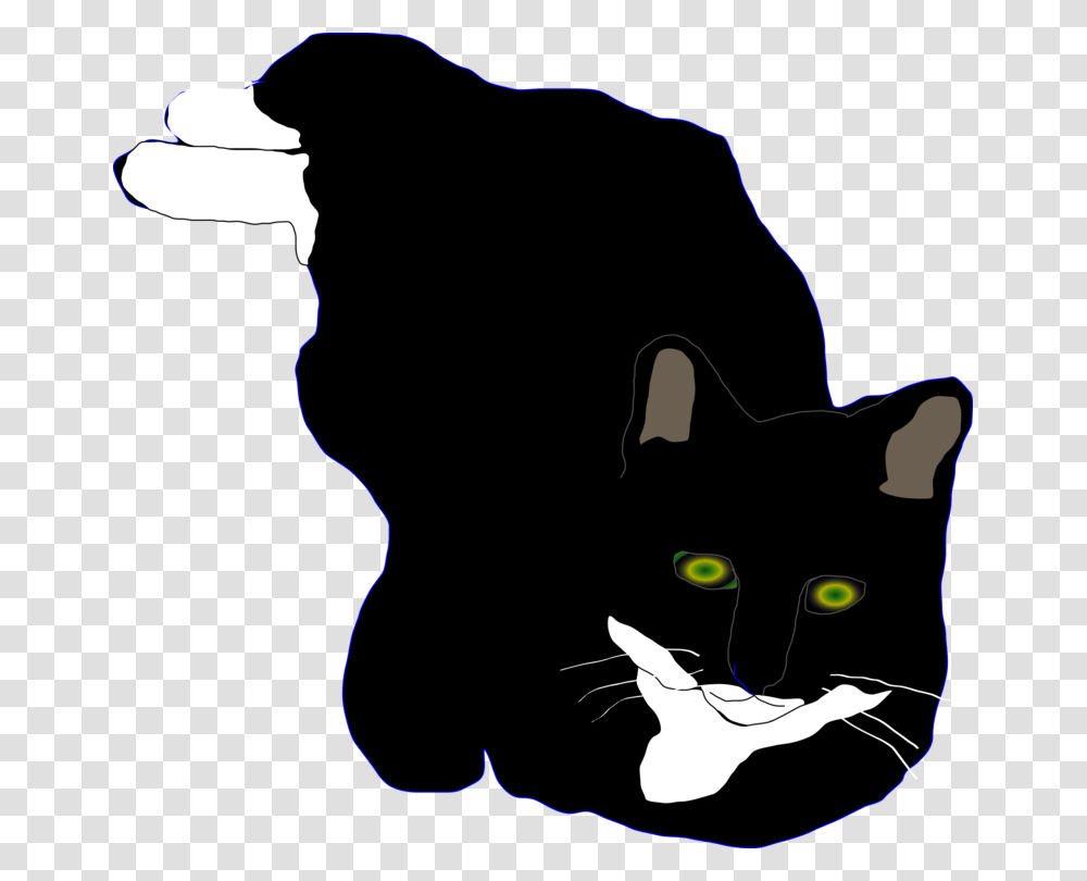 Black Cat Whiskers Cougar Domestic Short Haired Cat Free, Pet, Mammal, Animal, Dog Transparent Png