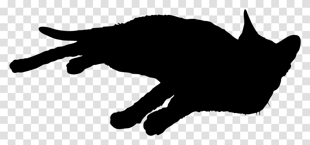 Black Cat Whiskers Silhouette Sticker Cat, Gray, World Of Warcraft Transparent Png