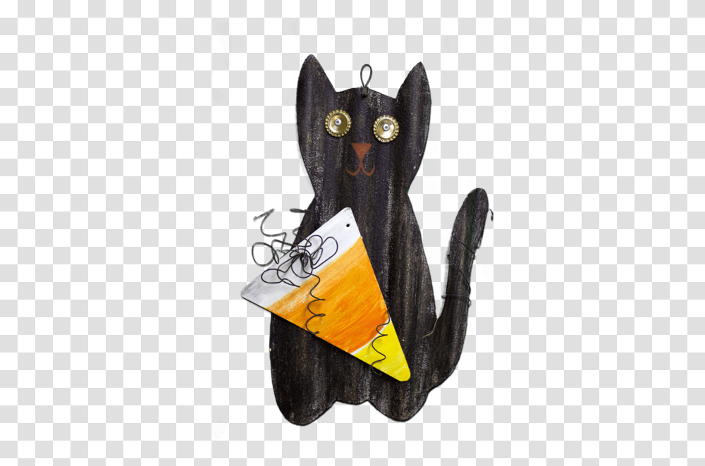 Black Cat With Candy Corn Soft, Clothing, Cloak, Fashion, Poster Transparent Png