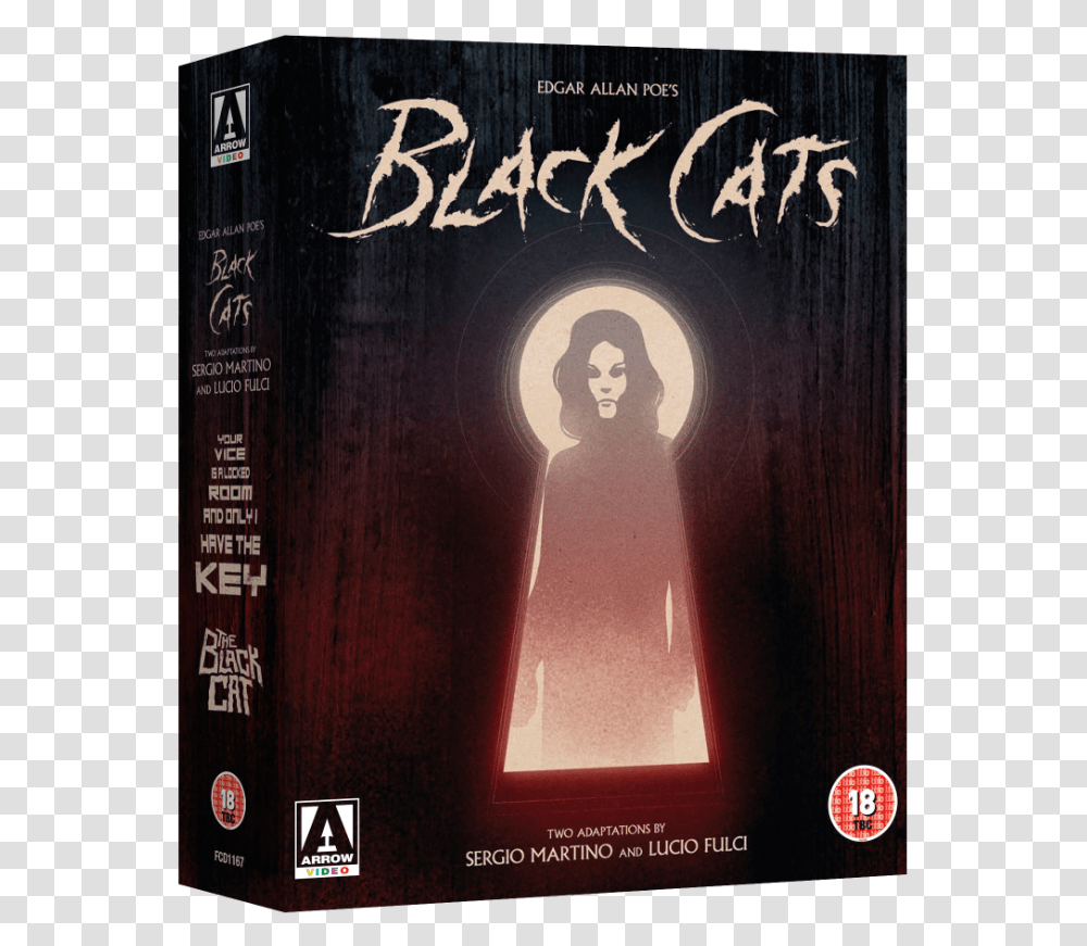 Black Cats Arrow Blu Ray, Novel, Book, Person Transparent Png