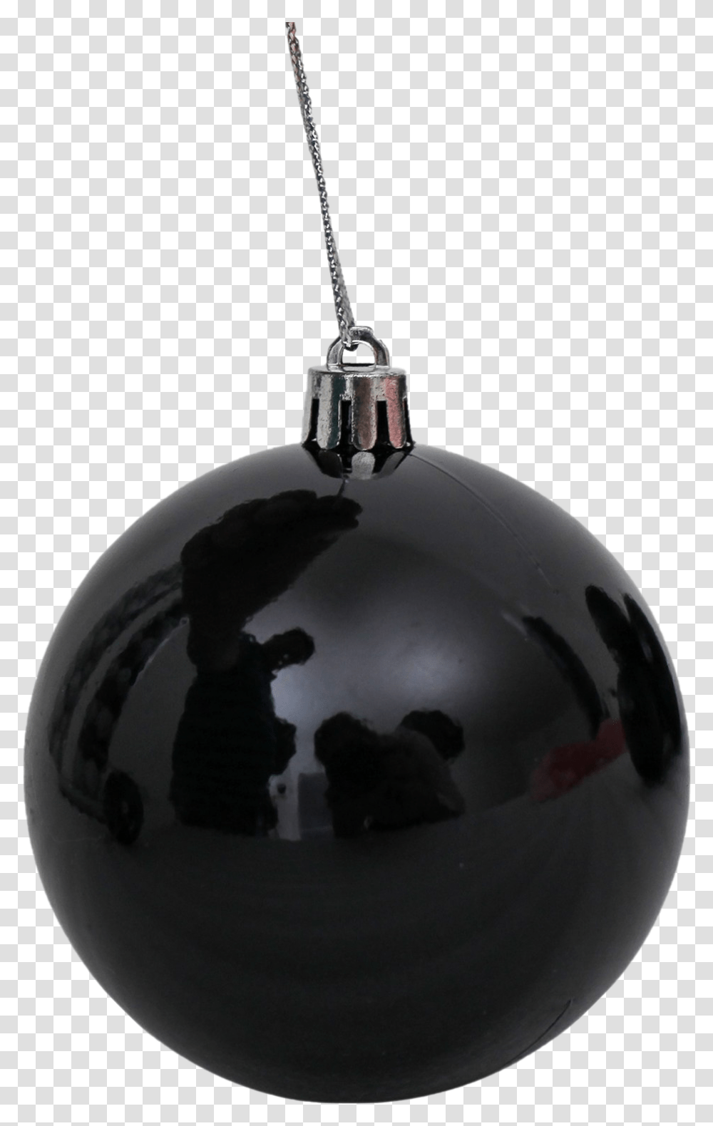 Black Christmas Ball Clipart Mart Sphere, Ornament, Pendant, Helmet, Clothing Transparent Png