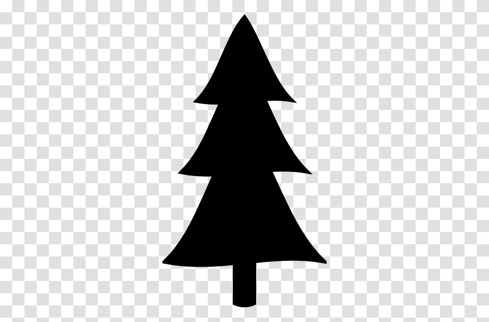 Black Christmas Tree Clip Art, Silhouette, Stencil, Cross Transparent Png