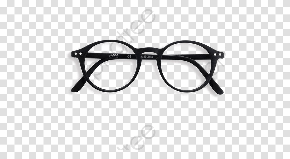 Black Circle Frame Glasses, Accessories, Accessory, Sunglasses, Goggles Transparent Png
