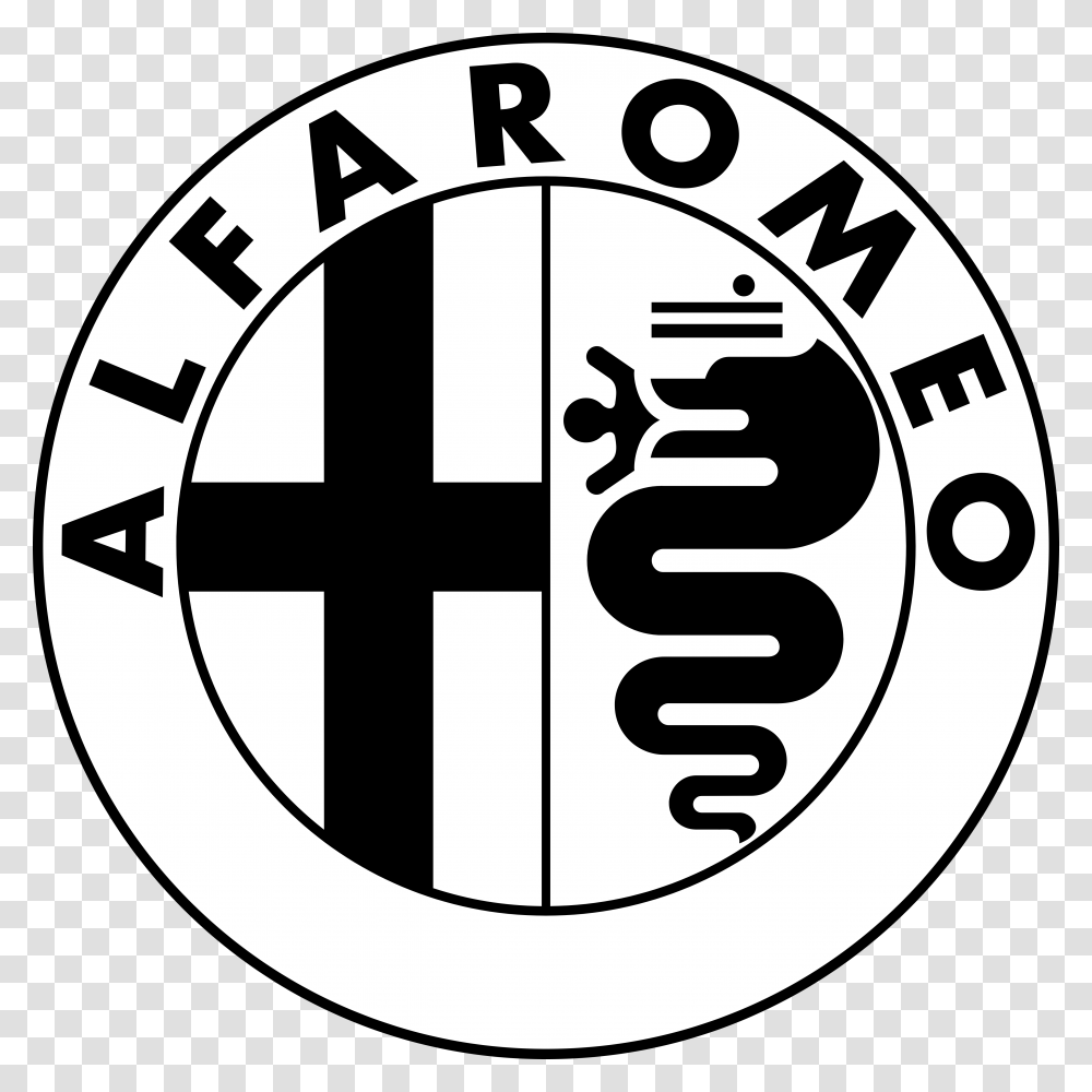 Black Circle Outline Alfa Romeo Badge Logo Vector Alfa Romeo Logo Svg, Symbol, Text, Grenade, Bomb Transparent Png
