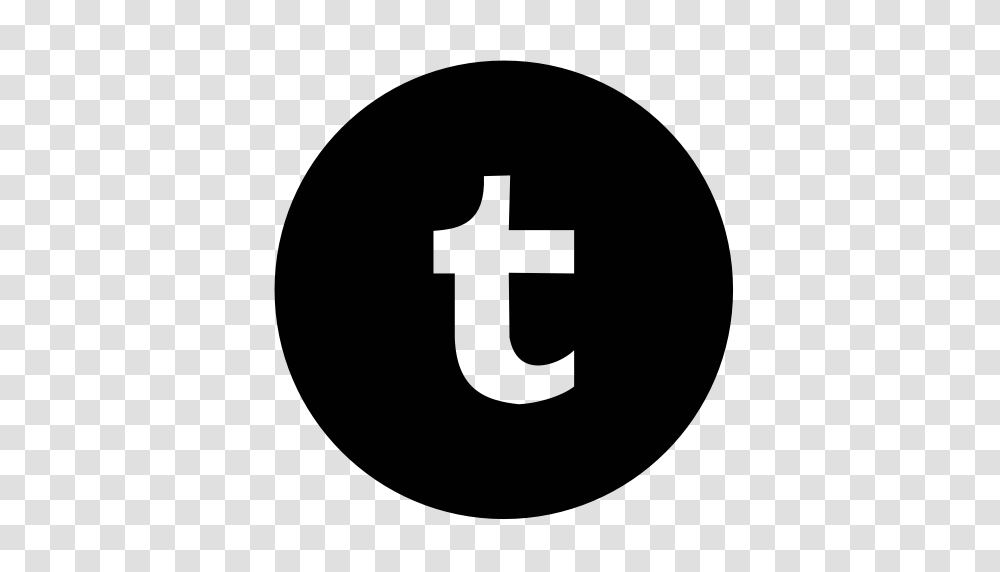 Black Circle Tumblr Logo Icon, Moon, Outer Space, Night, Astronomy Transparent Png