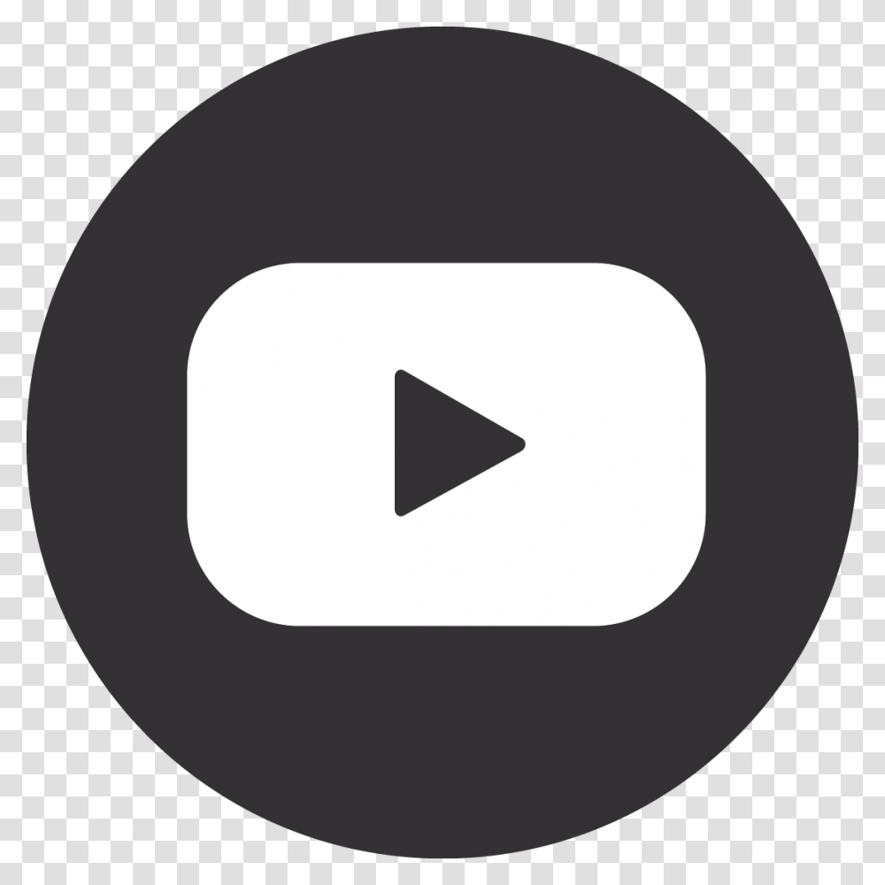 Black Circle Youtube Icon Black Youtube Logo Trademark Baseball Cap Hat Transparent Png Pngset Com