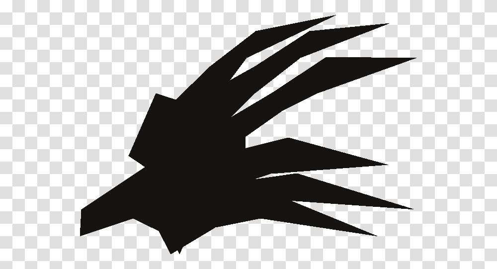 Black Claws, Hand, Finger, Stencil, Hook Transparent Png