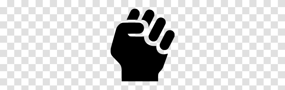 Black Clenched Fist Icon, Gray, World Of Warcraft Transparent Png