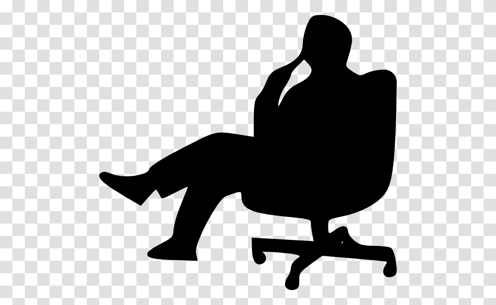 Black Clip Art, Silhouette, Stencil, Chair, Furniture Transparent Png