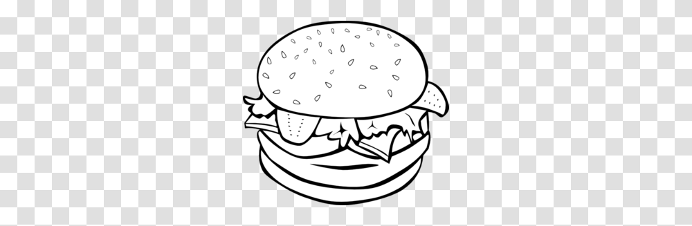 Black Clipart Hamburger, Meal, Food, Dish, Furniture Transparent Png