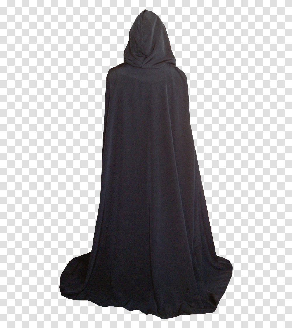 Black Cloak Picture Cloak, Clothing, Apparel, Fashion, Person Transparent Png