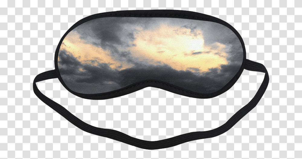 Black Clouds Sleeping Mask, Sunglasses, Accessories, Accessory Transparent Png