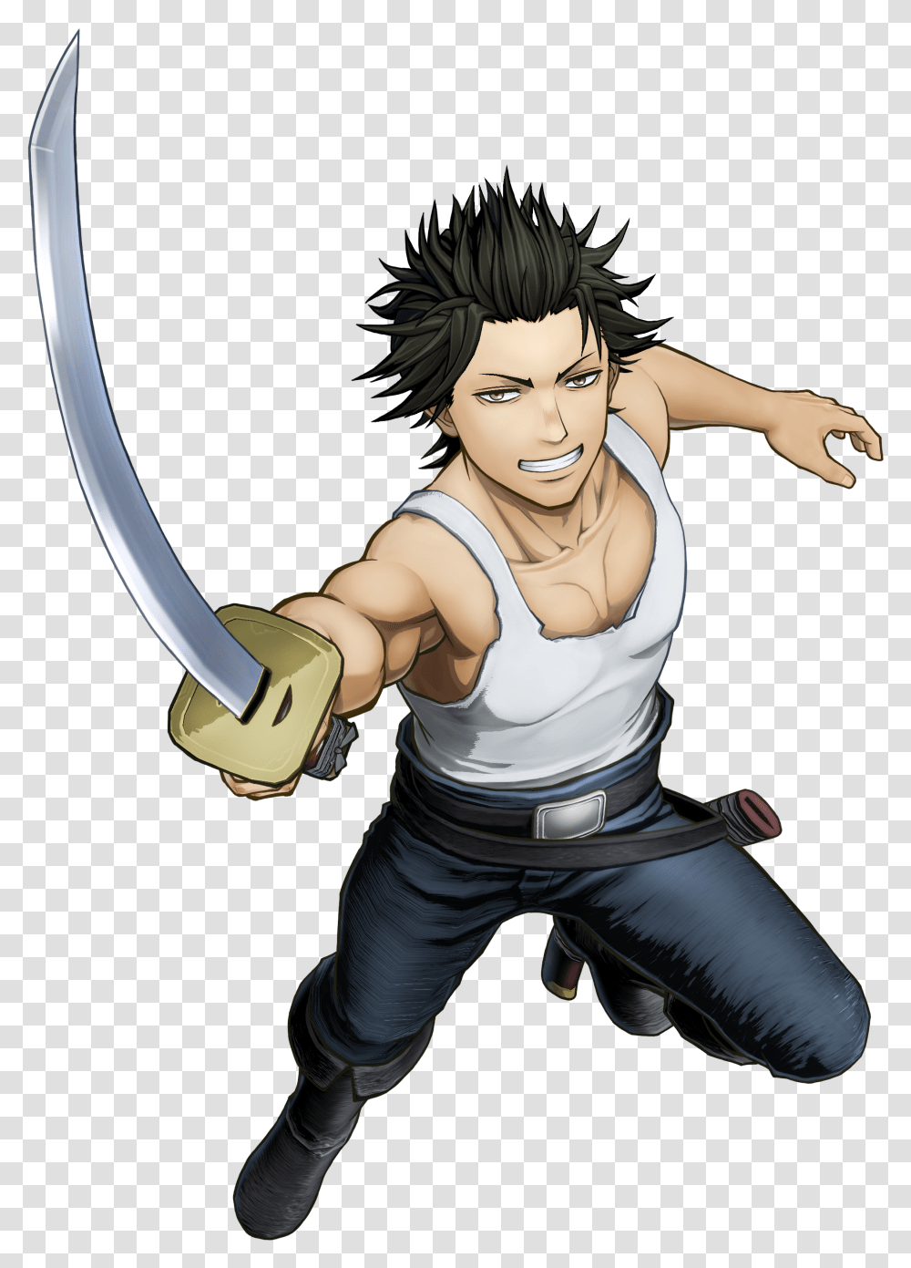 Black Clover Young Yami, Duel, Person, Human, Weapon Transparent Png