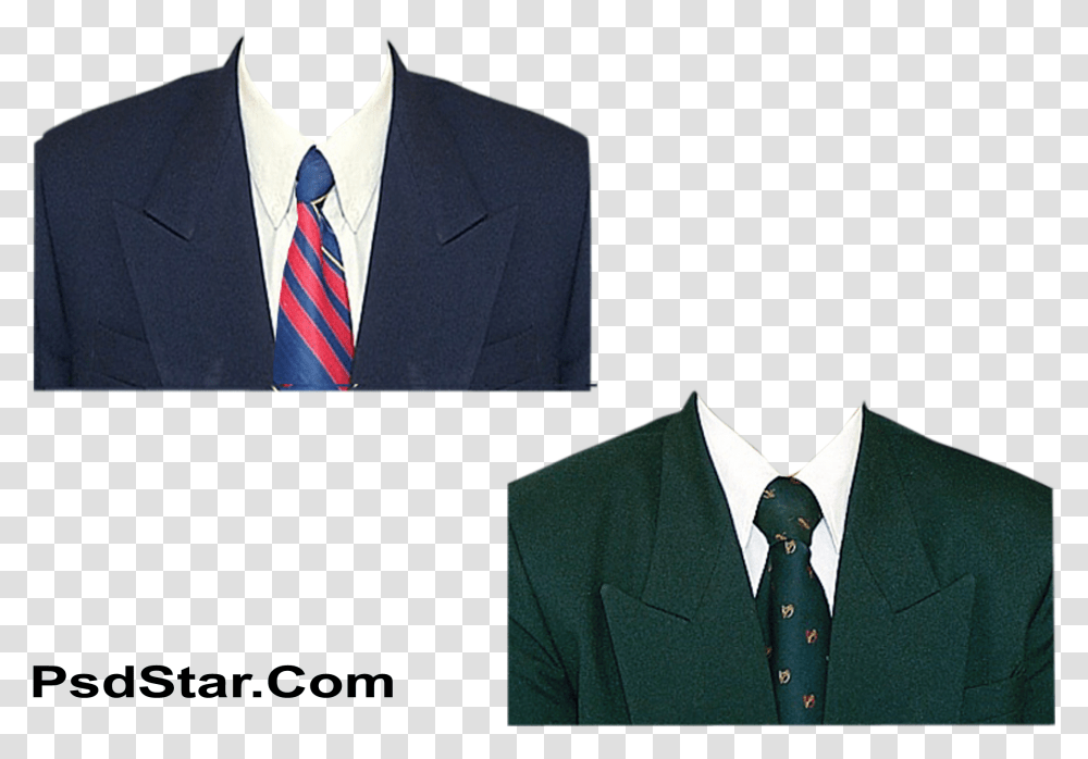 Black Coat Half, Tie, Accessories, Accessory, Necktie Transparent Png