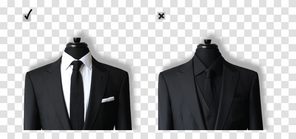 Black Coat With Black Tie, Suit, Overcoat, Apparel Transparent Png