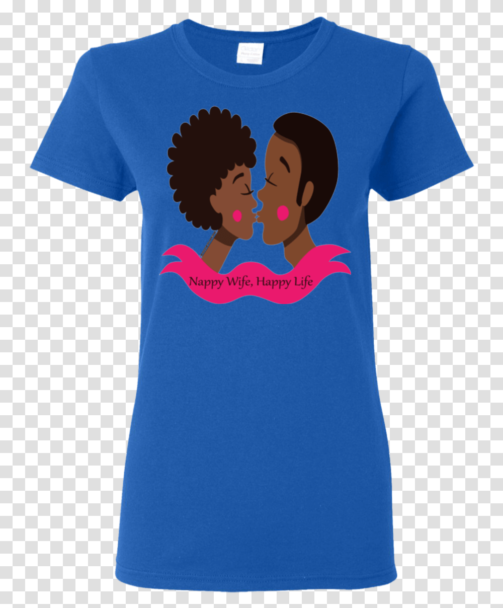 Black Couple In Love - For Us Naturals, Clothing, Apparel, T-Shirt Transparent Png