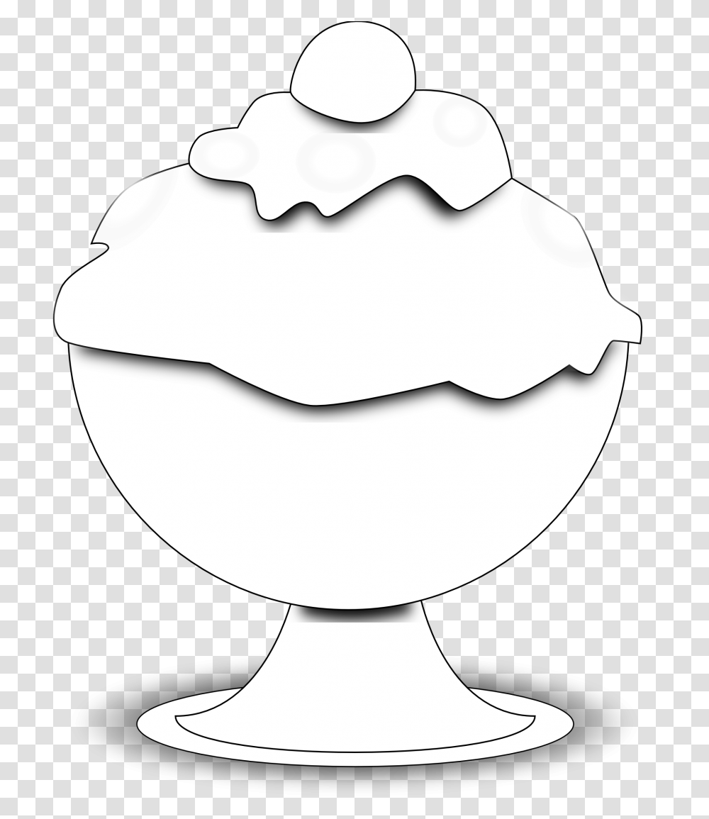 Black Cream Cliparts, Dessert, Food, Creme, Lamp Transparent Png