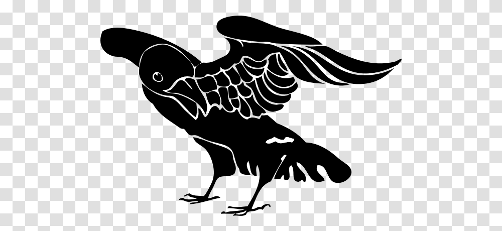Black Crow, Bird, Animal, Astronomy Transparent Png
